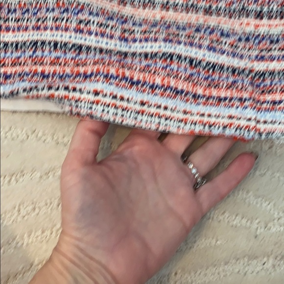 Winter tweed skirt with gold button detail - Picture 5 of 6